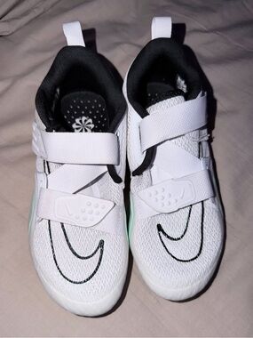 Nike Womens SuperRep Cycle 2 Next Nature Cycling Shoes White Size 6.5 NWOT